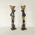 Italian Pair of Venetian Blackamoor Figurines, Italy Circa 1920 For Sale - Image 3 of 14