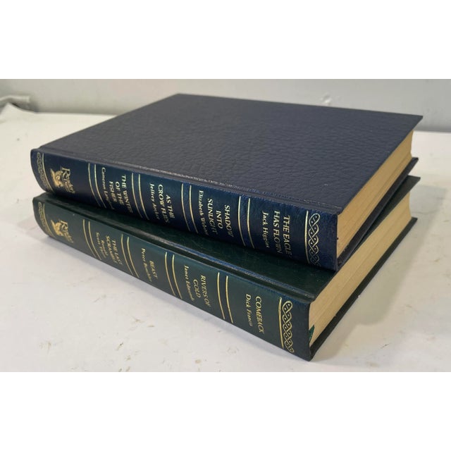 Vintage Leather Bound Readers Digest Best Seller Books - Set of Two For Sale In Dallas - Image 6 of 10