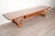Long and low vintage Lane walnut and oak coffee table from the Perception Line. Model 908-09. Designed by Warren Church,...