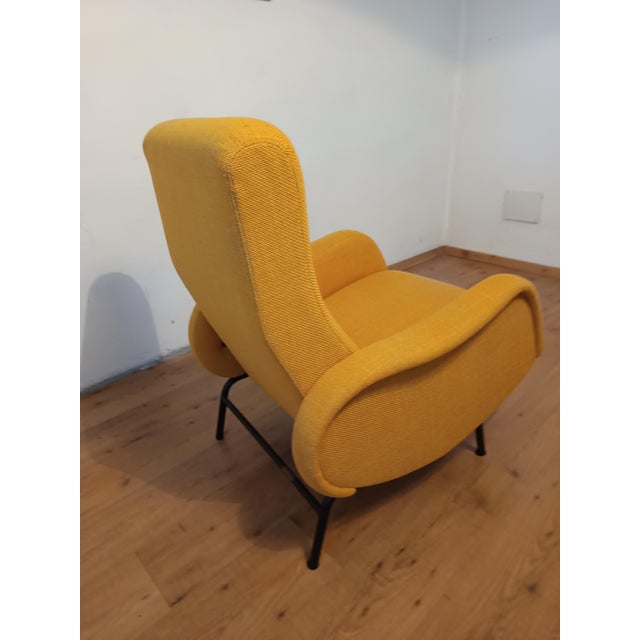 Metal Lady Reclining Lounge Chair, 1950s For Sale - Image 7 of 11