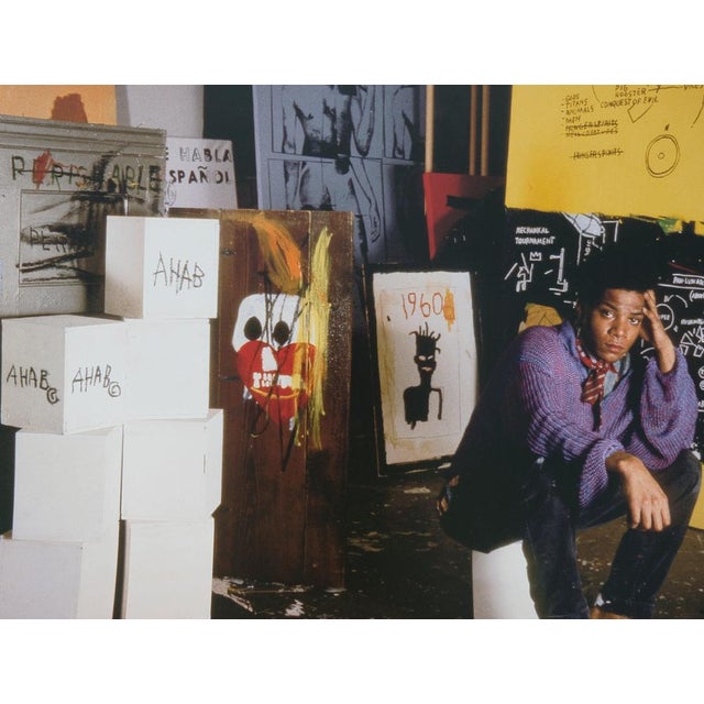 At Great Sones Street's Studio Poster after Jean-Michel Basquiat For Sale - Image 5 of 8