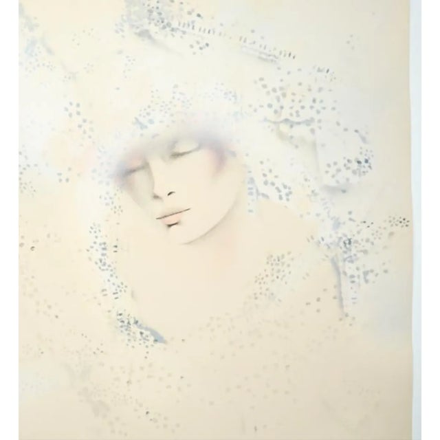 Figurative 1970s Victoria Montesinos From My Dreams Lithograph For Sale - Image 3 of 6