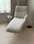 Vladimir Kagan Erica Chaise A lucite base supports this supremely attractive and comfortable chaise. Upholstered in...