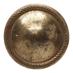 Vintage Hollow Concentric Single Entry Brass Door Knob
