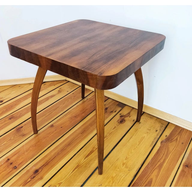 Czechoslovakian Spider Table by J. Halabala for Up Závody, 1940s For Sale - Image 9 of 9