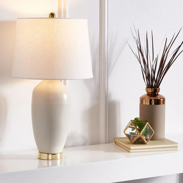 Coastal Laine 26" Table Lamp in Natural For Sale - Image 3 of 3