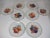 1950s Assorted Bavarian Fruit Plates - Set of 8 For Sale - Image 9 of 9