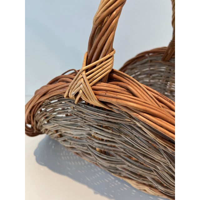 Rattan Log Holder For Sale - Image 9 of 10