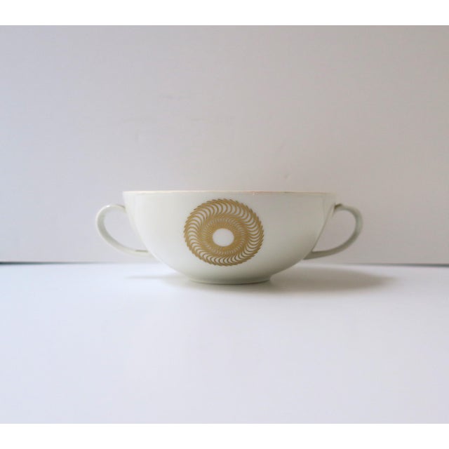 Jean Luce Porcelain Bowl, Designer Midcentury Modern, French German, 7 Available For Sale - Image 10 of 15