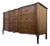 French Provincial Vintage Drexel Bordeaux 9-Drawer Serpentine Lowboy Dresser For Sale