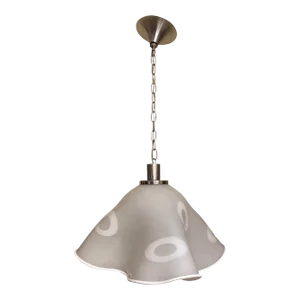 1970s Murano Venini Glass Handkerchief Chandelier Pendant Light