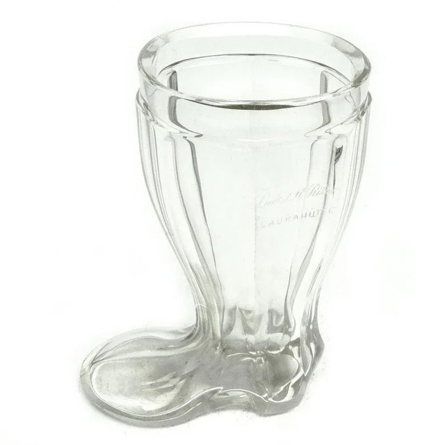 Biedermeier Beer or Wine Glass from Laura Glassworks, Poland, Before 1890s For Sale - Image 4 of 9