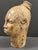 Metal Large Late 20th Century Benin Bronze Oba Head Sculpture African Art Object For Sale - Image 7 of 12