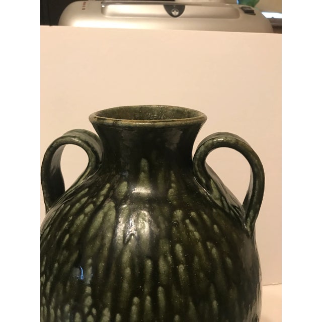 2000 - 2009 Large Alkaline Glaze Jug With Noggin Cup. Signed Sid Luck 2002. For Sale - Image 5 of 6