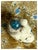 1980s Ooak, Florentine Box/Deer Antler Skull/Natural Apatite For Sale - Image 5 of 7