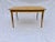 Midcentury Modern Heywood Wakefield Wheat Dining Table For Sale - Image 11 of 12