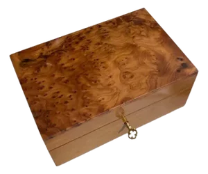 Moroccan Juniper Wood Jewelry Box
