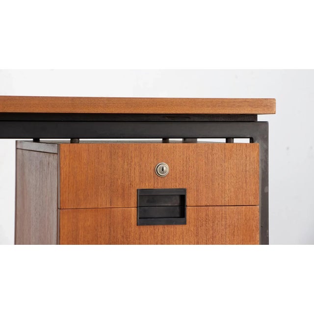 An icon of 1950s dutch design, this eu01 desk, designed by dutch designer cees braakman for pastoe, is part of the...