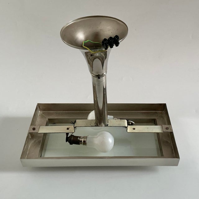 Art Deco Ceiling Lamp by Henri Petitot for Atelier Petitot, 1930s For Sale - Image 6 of 14