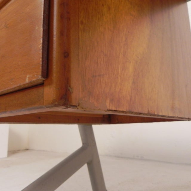 Industrial Desk with Drawer Units, Belgium, 1960s For Sale - Image 16 of 18