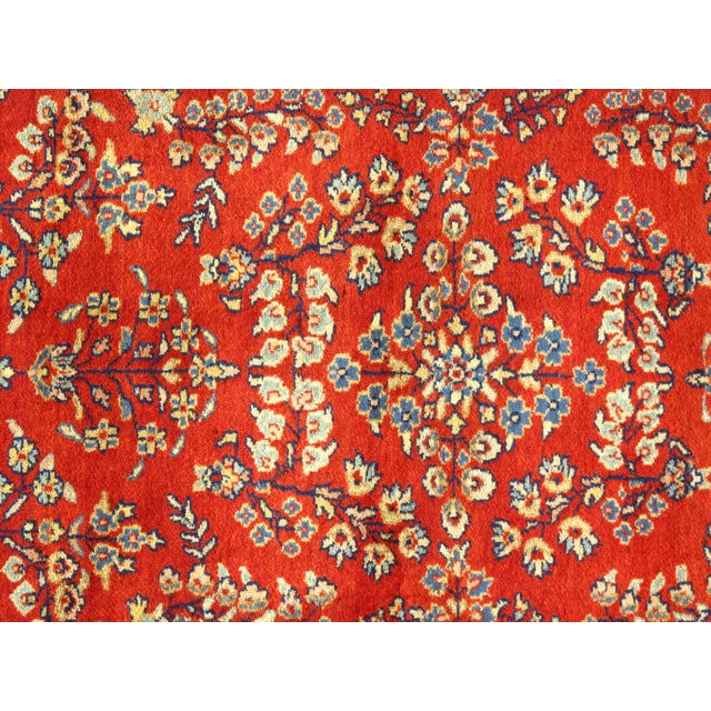 Traditional Pasargad N Y Sarouk Design Hand Knotted Rug - 2'7" X 11'6" For Sale - Image 3 of 5