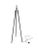 "Prima Signora" lamp, designed by Daniela Puppa and made by Fontana Arte. Floor lamp with diffused light. Metal frame....