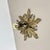 1950s Handmade Brass Floral Theatre Wall Light by Gio Ponti, 1950s For Sale - Image 5 of 18
