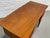 Danish Mid Century Modern Teak Double Sided Desk + Bookcase, 1960's For Sale - Image 13 of 14