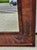 19th Century American Empire Style Mahogany Ogee Framed Triptych Wall Mirror For Sale - Image 10 of 13