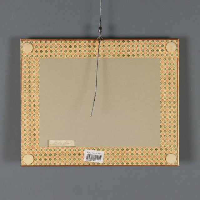 Pietro Michis, Untitled, Mixed Media on Paper, Framed For Sale - Image 11 of 13