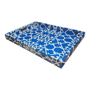 Hollywood Regency Butlers Tray by Oscar De La Renta for Nyc Botanical Gardens