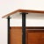 Desk in Mahogany Veneer and Enameled Metal, 1960s For Sale - Image 4 of 11