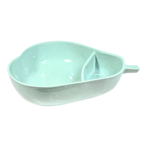 Turquoise Pear Chip and Dip Bowl