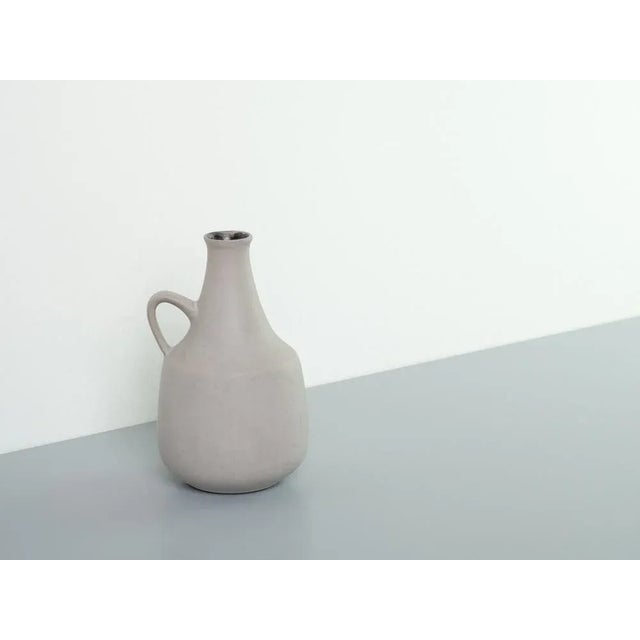 Gray Mid-Century German Vase, 1960s For Sale - Image 8 of 13