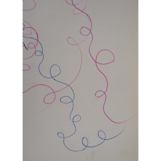 Marie Laurencin, Woman with Pearls, Original Pencil Drawing For Sale - Image 4 of 6