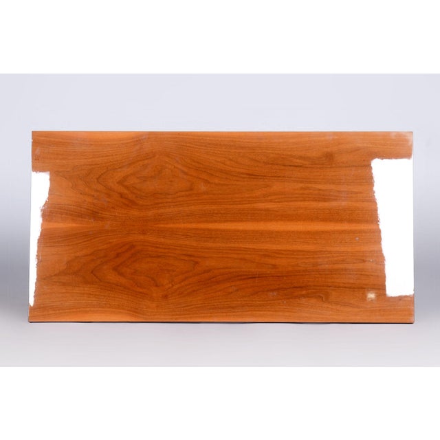 Mid-Century Modern Coffee Table in Walnut and Chrome-Plated Steel, 1960s For Sale - Image 6 of 7