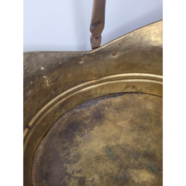 Late 20th Century Late 20th Century Ornate Footed Brass Scuttle Cachepot For Sale - Image 5 of 12