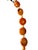 Shell Vintage Chunky Natural Salmon Coral Necklace 9.5" H For Sale - Image 7 of 12