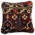 1970s Pasargad Vintage Hand Knotted Farahan Rug Pillow For Sale - Image 5 of 5