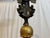 Decorative Empire Style Wood Candle Stand With Bronze Angelic Figure For Sale - Image 4 of 13