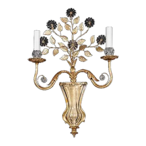 Vaso Sconce in Gold Finish