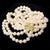 Traditional Akoya Pearl Diamond Double Stranded Necklace 14k Y Gold Certified For Sale - Image 3 of 9