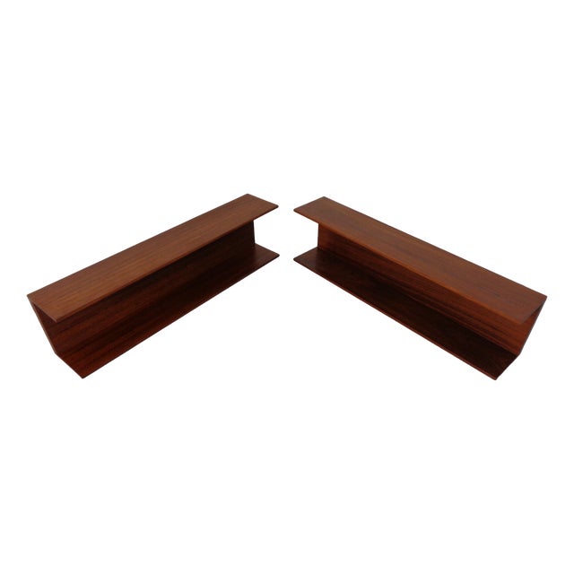 Mid-Century Rosewood Shelf by Walter Wirz for Wilhelm Renz, Germany, 1960s For Sale