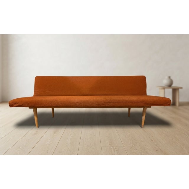 Mid-Century Folding Daybed from Miroslav Navrátil, Czechoslovakia, 1960s For Sale - Image 6 of 12