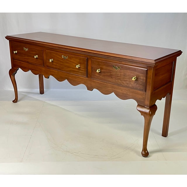 Jamestown Colony Buffet (Style No. 2378, Finish 24) by Henkel Harris. Adapted from an 18th-century English antique...