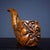 Late 19th Century Carved Rosewood Tobacco Pipe With Dragon Motif, 330g For Sale - Image 4 of 9