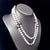 Akoya Tahitian Pearl Diamond Sapphire Necklace 14k Gold Certified For Sale - Image 10 of 16
