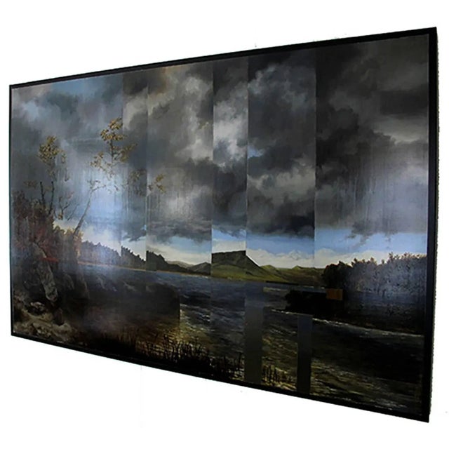 Lake St George Kensett, Landscape, Oil on Metal, 2015 For Sale - Image 5 of 5