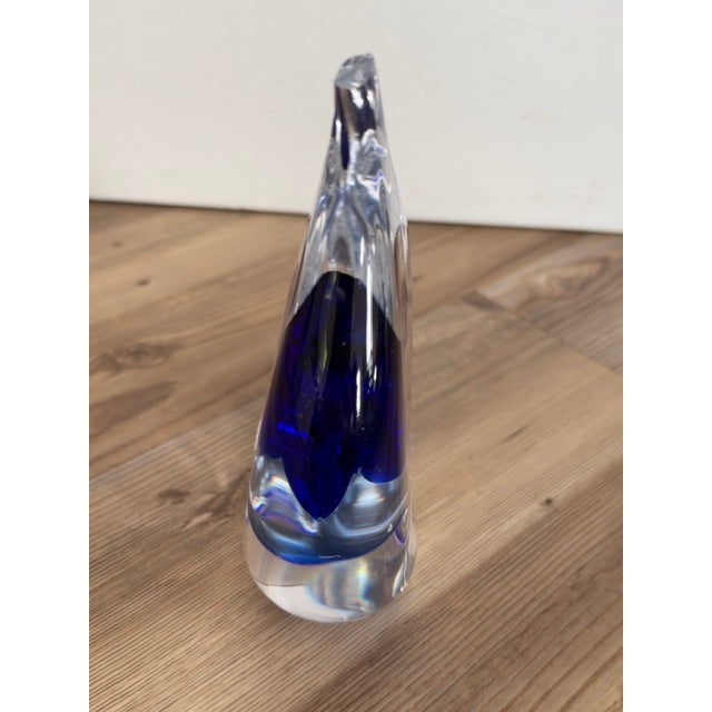 Murano Teardrop Paperweight For Sale - Image 10 of 13