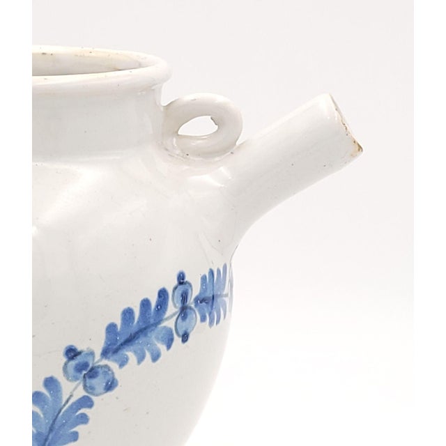 Faïence Pharmacy Jar, France, 18th Century or Earlier For Sale In San Francisco - Image 6 of 11